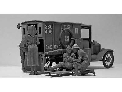 Ford T 1917 Ambulans z amrykańskim personelem medycznym - zdjęcie 22
