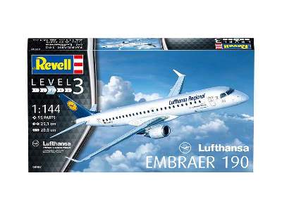 Embraer 190 Lufthansa - zestaw podarunkowy - zdjęcie 5