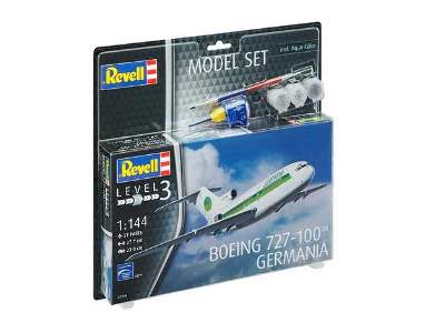 Boeing 727-100 GERMANIA - zestaw podarunkowy - zdjęcie 1