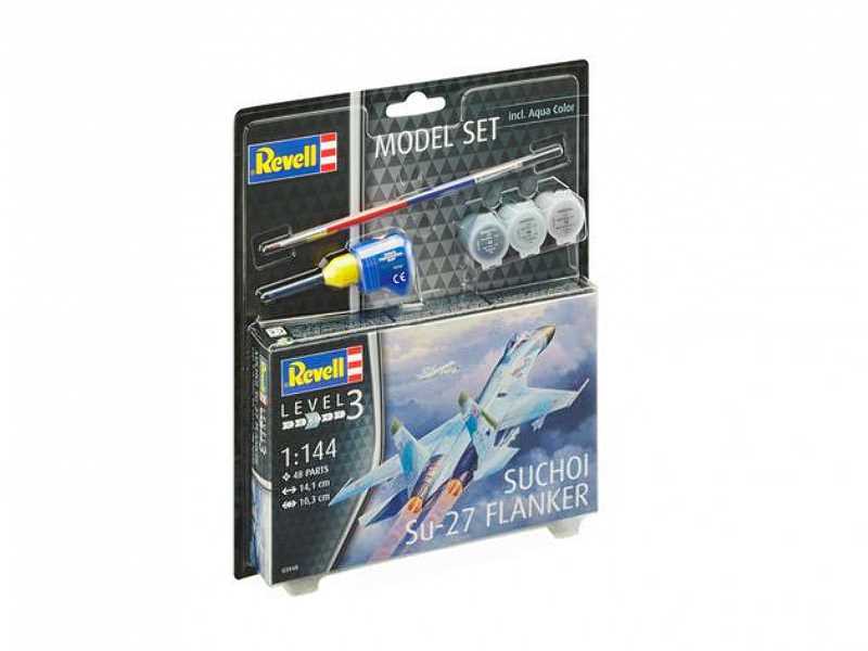Suchoi Su-27 Flanker - zestaw podarunkowy - zdjęcie 1 Suchoi Su-27 Flanker - zestaw podarunkowy - zdjęcie 1