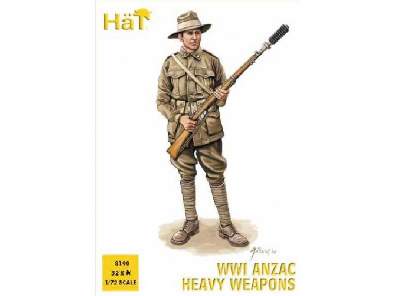 Figurki WWI ANZAC Heavy Weapons - zdjęcie 1 Figurki WWI ANZAC Heavy Weapons - zdjęcie 1