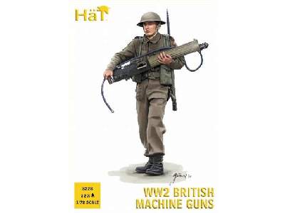 Figurki Brytyjczycy z karabinami maszynowymi - IIW.Ś. - zdjęcie 1