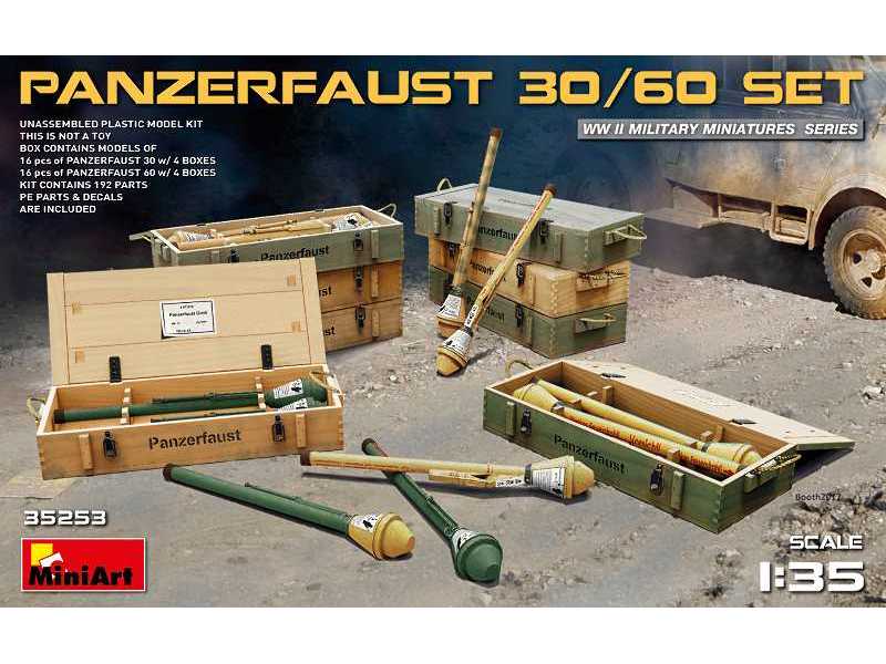 Panzerfaust 30/60 - zestaw - zdjęcie 1 Panzerfaust 30/60 - zestaw - zdjęcie 1