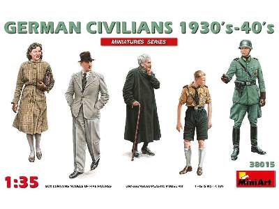 Niemieccy cywile - lata 30 i 40 XX w. - zdjęcie 1