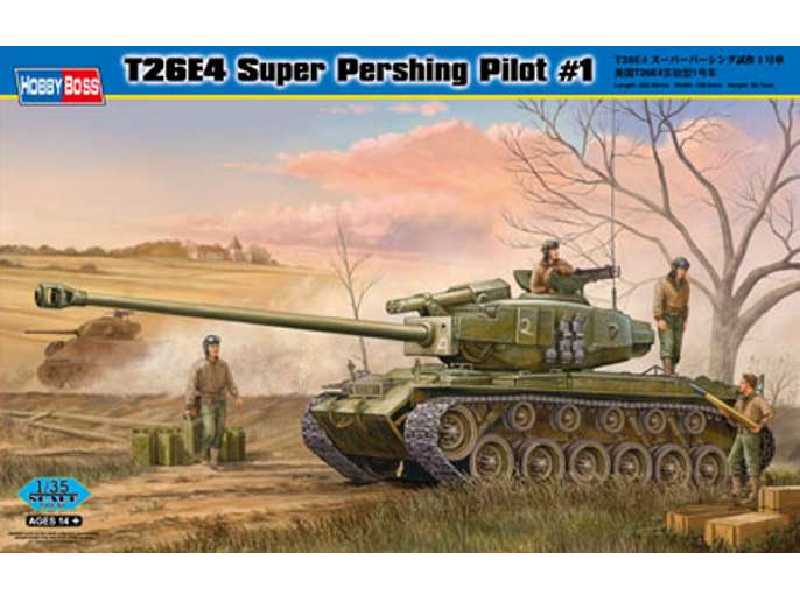 Ciężki czołg T26E4 Super Pershing Pilot #1 - zdjęcie 1 Ciężki czołg T26E4 Super Pershing Pilot #1 - zdjęcie 1