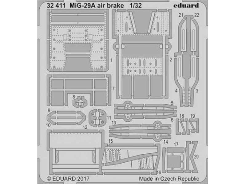 MiG-29A air brake 1/32 - Trumpeter - zdjęcie 1 MiG-29A air brake 1/32 - Trumpeter - zdjęcie 1