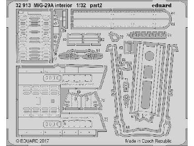 MiG-29A interior 1/32 - Trumpeter - zdjęcie 2