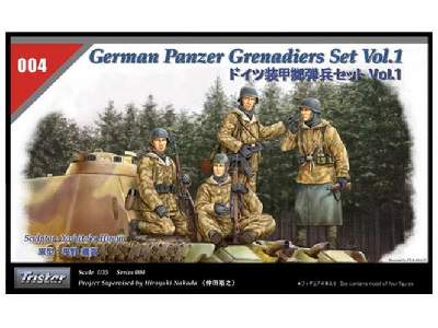 Figurki Niemieccy grenadierzy pancerni - zestaw 1 - zdjęcie 1