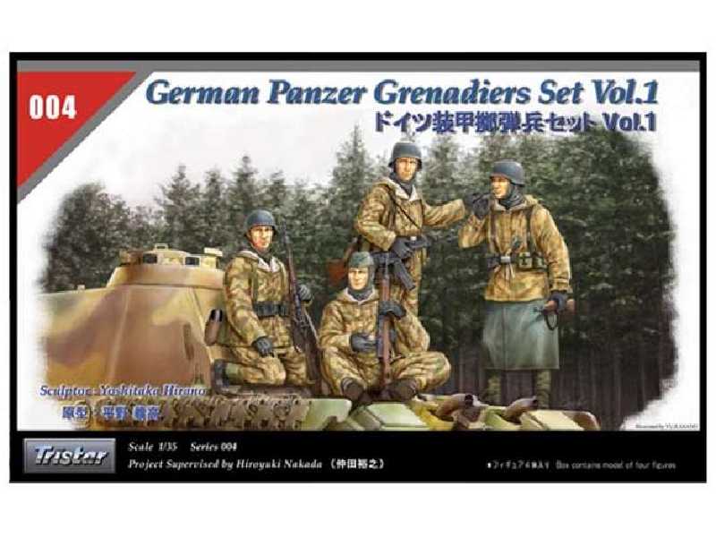 Figurki Niemieccy grenadierzy pancerni - zestaw 1 - zdjęcie 1 Figurki Niemieccy grenadierzy pancerni - zestaw 1 - zdjęcie 1