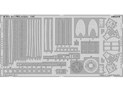 Su-17M4 exterior 1/48 - Hobby Boss - zdjęcie 1