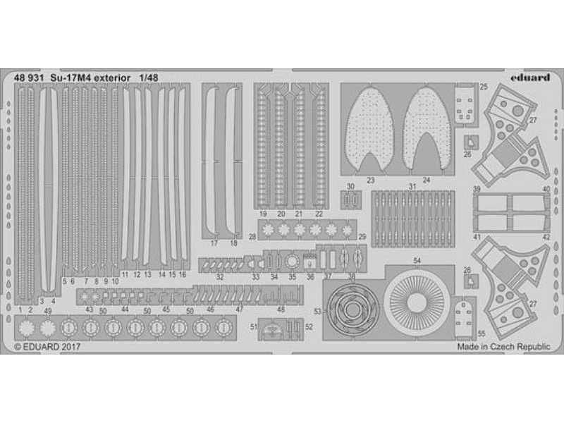 Su-17M4 exterior 1/48 - Hobby Boss - zdjęcie 1