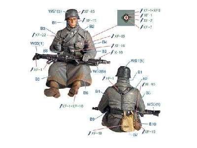 Figurki Niemieccy grenadierzy pancerni - zestaw 2 - zdjęcie 4