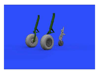 P-51D wheels 1/48 - Airfix - zdjęcie 5