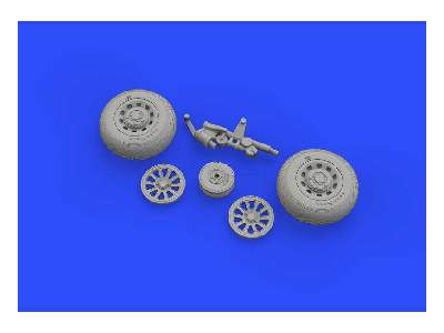 P-51D wheels 1/48 - Airfix - zdjęcie 9