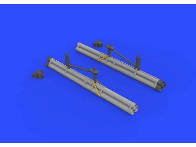P-51D bazooka rocket launchers 1/48 - Airfix - zdjęcie 3