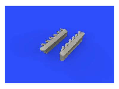 P-51D exhaust stacks w/  fairing 1/48 - Airfix - zdjęcie 5