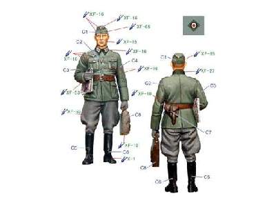 Figurki Oficerowie niemieccy - zdjęcie 3