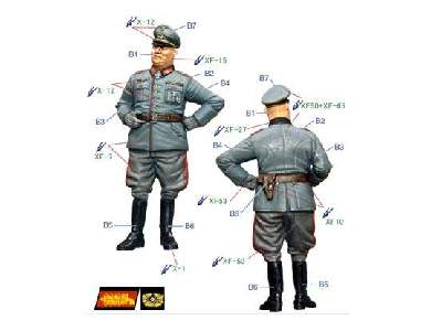 Figurki Oficerowie niemieccy - zdjęcie 4