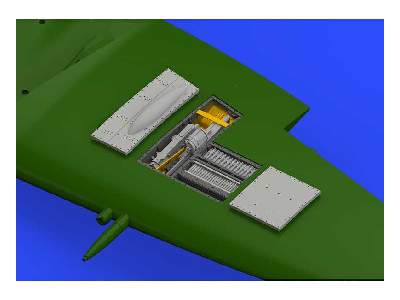 Spitfire Mk. IXe gun bays 1/72 - Eduard - zdjęcie 7