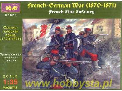 Figurki French Line Infantry French-Prussian War (1870-1871) - zdjęcie 1