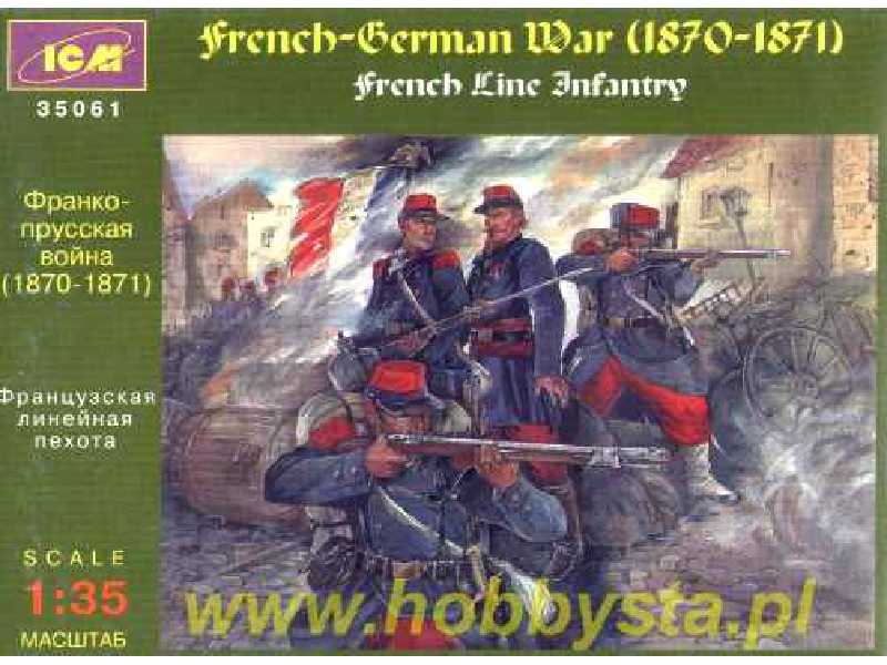 Figurki French Line Infantry French-Prussian War (1870-1871) - zdjęcie 1