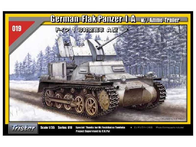 German Flak Panzer I A w/Ammo Trailer - zdjęcie 1 German Flak Panzer I A w/Ammo Trailer - zdjęcie 1