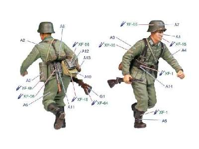 Figurki Niemiecka 6 Armia "Mamaev Hill" - zdjęcie 2