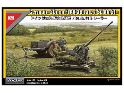Działo niemieckie 20mm FLAK 38 Late / Sd.Ah.51 - zdjęcie 1