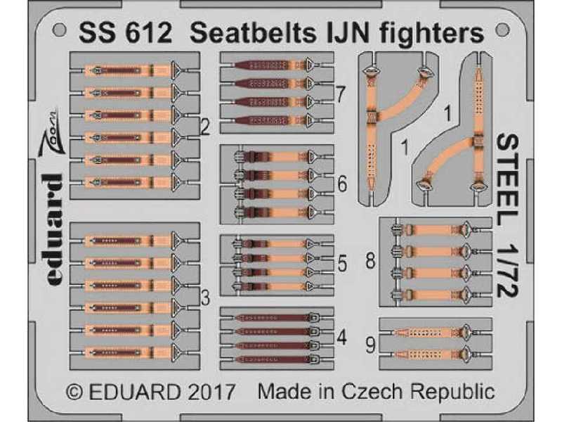 Seatbelts IJN fighters STEEL 1/72 - zdjęcie 1 Seatbelts IJN fighters STEEL 1/72 - zdjęcie 1