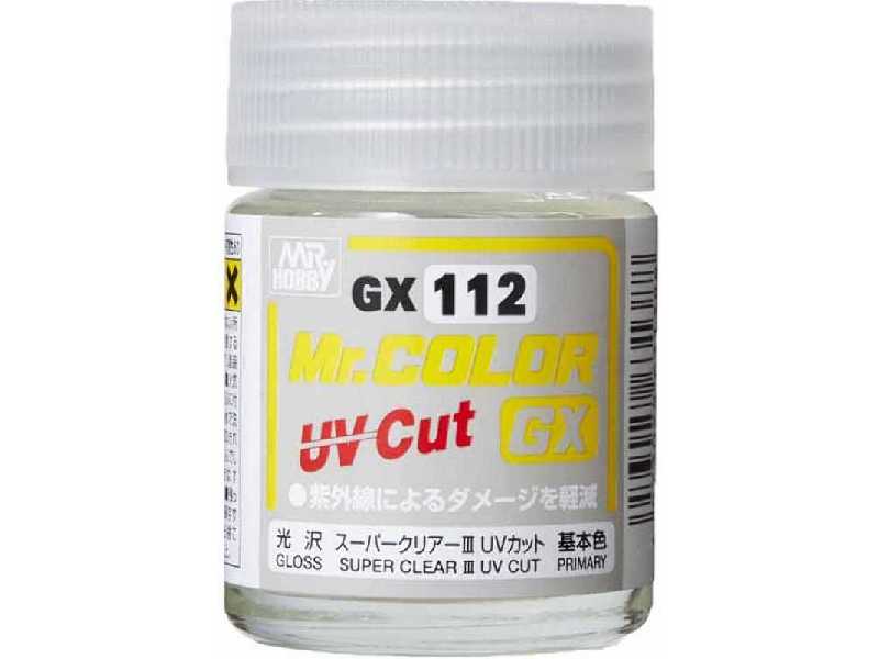 Super Clear III UV Cut Gloss 18 ml - zdjęcie 1 Super Clear III UV Cut Gloss 18 ml - zdjęcie 1