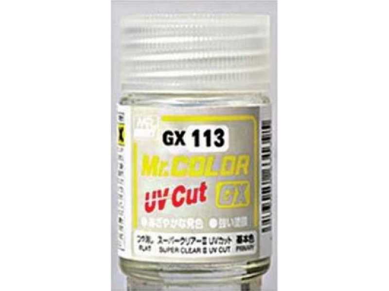 Super Clear III UV Cut Flat 18 ml - zdjęcie 1 Super Clear III UV Cut Flat 18 ml - zdjęcie 1