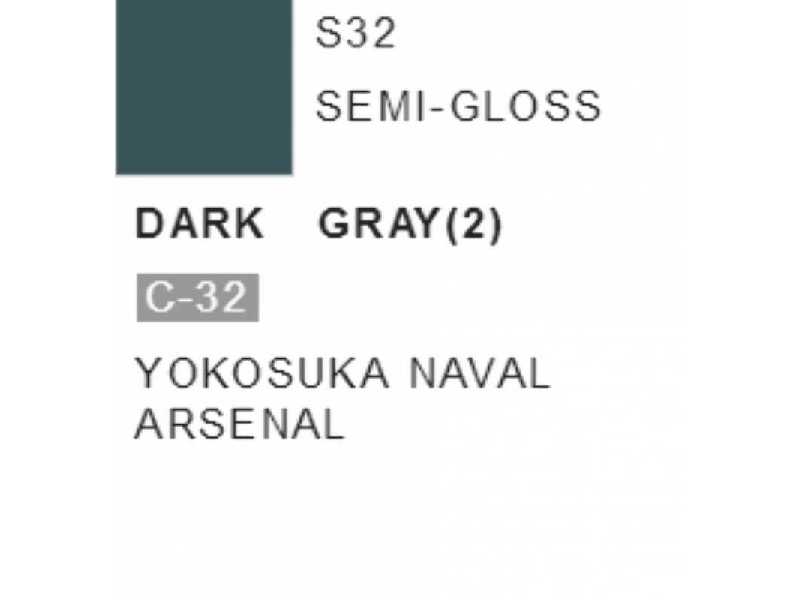 S032 Dark Gray (2) - (Semigloss) - zdjęcie 1 S032 Dark Gray (2) - (Semigloss) - zdjęcie 1