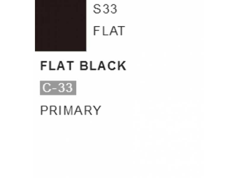 S033 Flat Black - (Flat) - zdjęcie 1