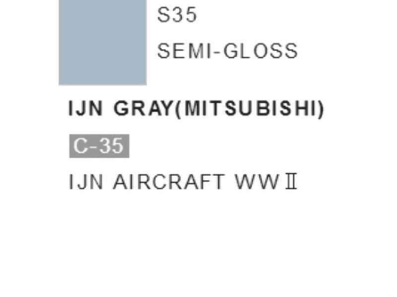 S035 IJN Gray (Mitsubishi) - (Semigloss) - zdjęcie 1 S035 IJN Gray (Mitsubishi) - (Semigloss) - zdjęcie 1