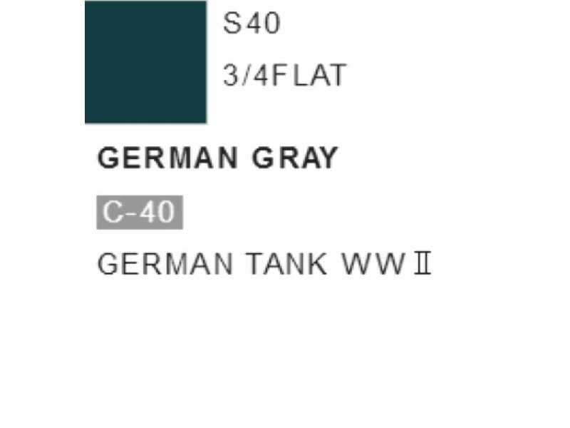 S040 German Gray - (Flat) - zdjęcie 1 S040 German Gray - (Flat) - zdjęcie 1