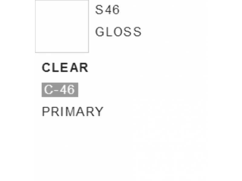 S046 Gloss Clear - (Gloss) - zdjęcie 1 S046 Gloss Clear - (Gloss) - zdjęcie 1