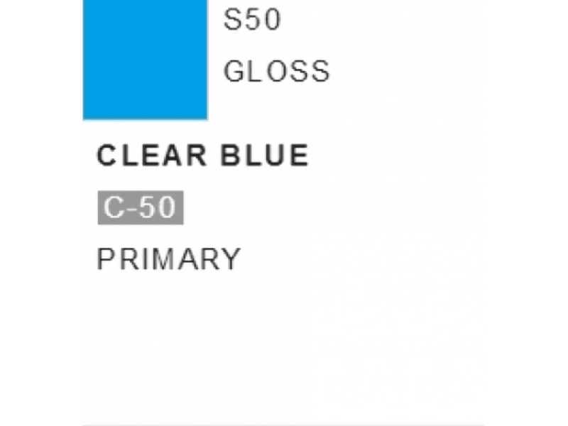 S050 Clear Blue - (Gloss) - zdjęcie 1 S050 Clear Blue - (Gloss) - zdjęcie 1
