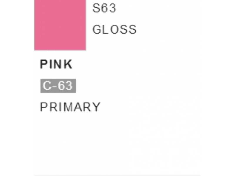 S063 Pink - (Gloss) - zdjęcie 1 S063 Pink - (Gloss) - zdjęcie 1
