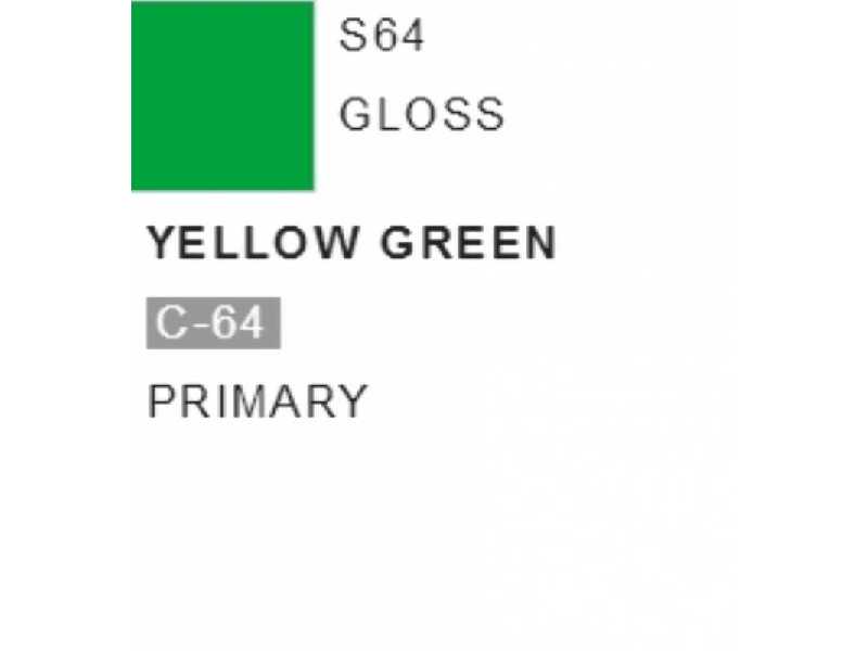 S064 Yellow Green - (Gloss) - zdjęcie 1 S064 Yellow Green - (Gloss) - zdjęcie 1
