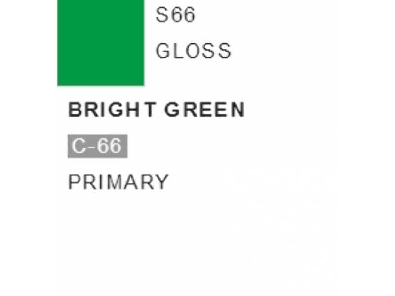 S066 Bright Green - (Gloss) - zdjęcie 1 S066 Bright Green - (Gloss) - zdjęcie 1
