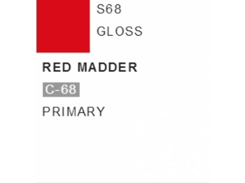 S068 Red Madder - (Gloss) - zdjęcie 1 S068 Red Madder - (Gloss) - zdjęcie 1