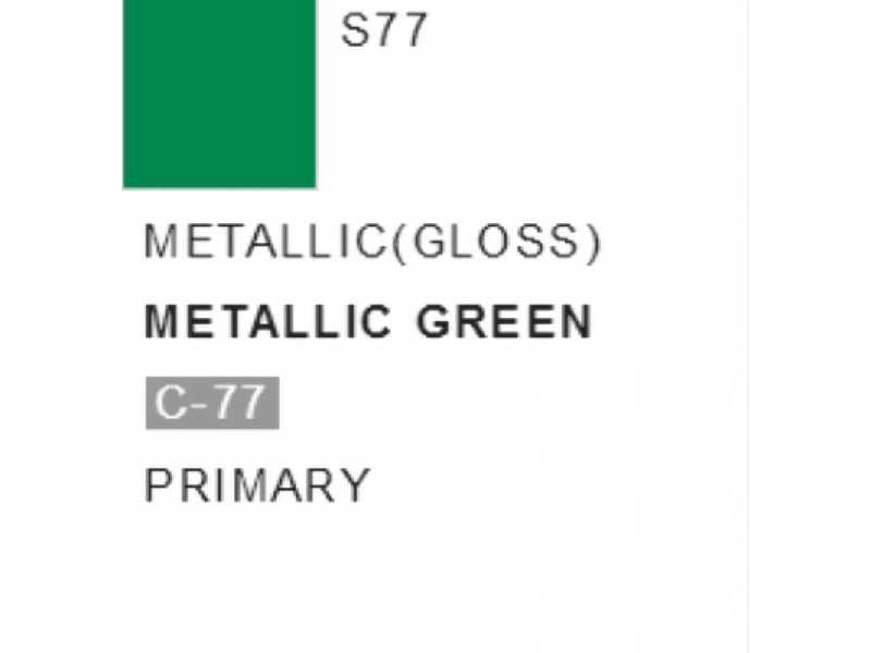 S077 Metallic Green - (Metallic) - zdjęcie 1 S077 Metallic Green - (Metallic) - zdjęcie 1