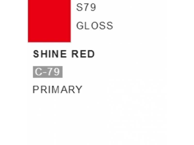 S079 Shine Red - (Gloss) - zdjęcie 1 S079 Shine Red - (Gloss) - zdjęcie 1
