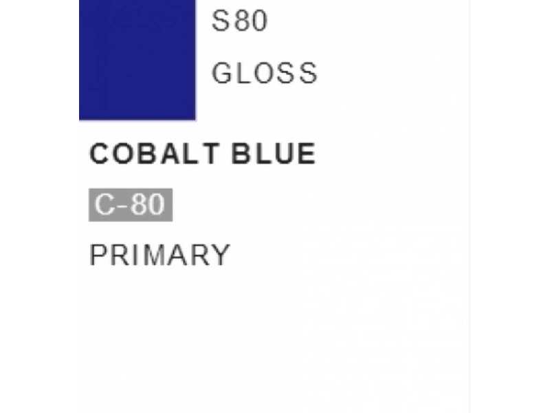 S080 Cobalt Blue - (Semigloss) - zdjęcie 1 S080 Cobalt Blue - (Semigloss) - zdjęcie 1