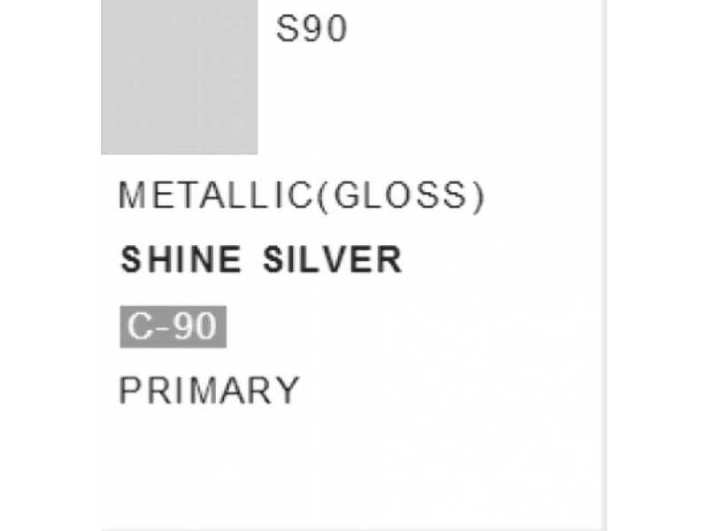 S090 Shine Silver - (Metallic) - zdjęcie 1 S090 Shine Silver - (Metallic) - zdjęcie 1
