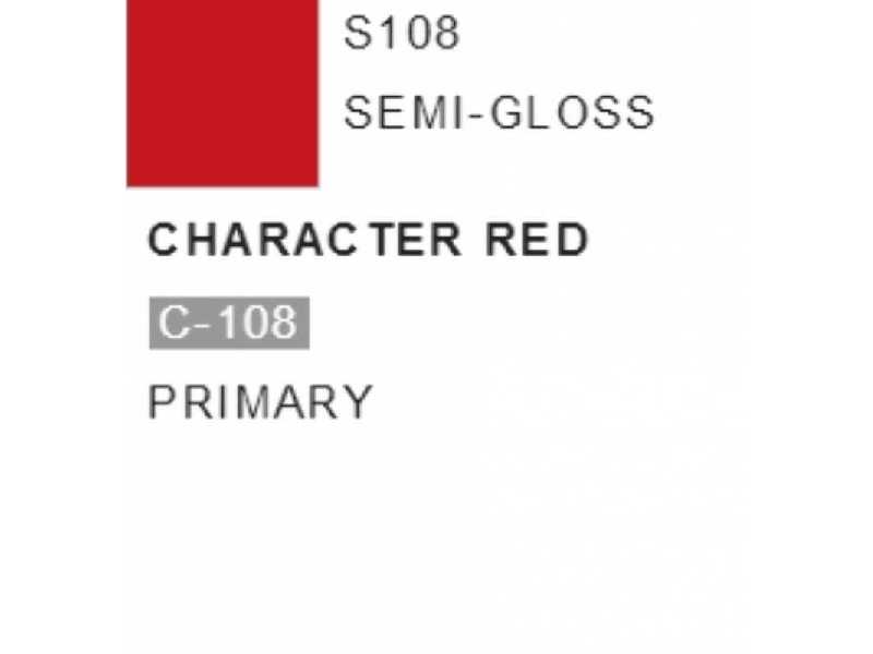 S108 Character Red - (Semigloss) - zdjęcie 1 S108 Character Red - (Semigloss) - zdjęcie 1