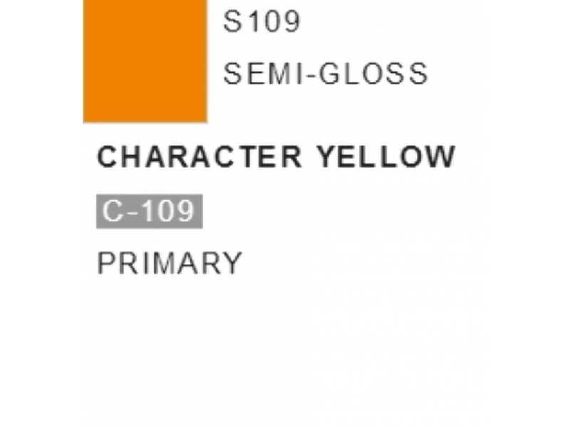 S109 Character Yellow - (Semigloss) - zdjęcie 1 S109 Character Yellow - (Semigloss) - zdjęcie 1