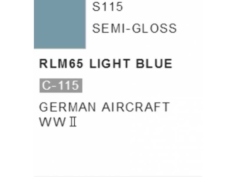 S115 RLM65 Light Blue - (Semigloss) - zdjęcie 1 S115 RLM65 Light Blue - (Semigloss) - zdjęcie 1
