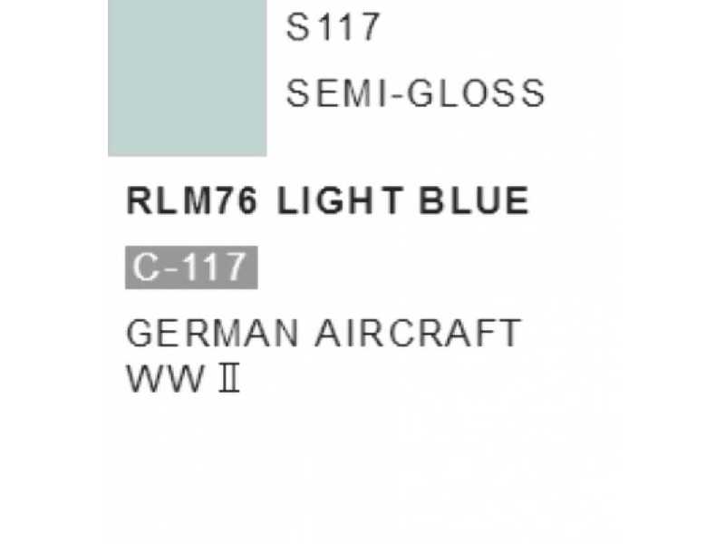 S117 RLM76 Light Blue - (Semigloss) - zdjęcie 1