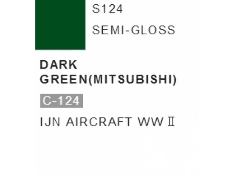 S124 Dark Green (Mitsubishi) - (Semigloss) - zdjęcie 1 S124 Dark Green (Mitsubishi) - (Semigloss) - zdjęcie 1